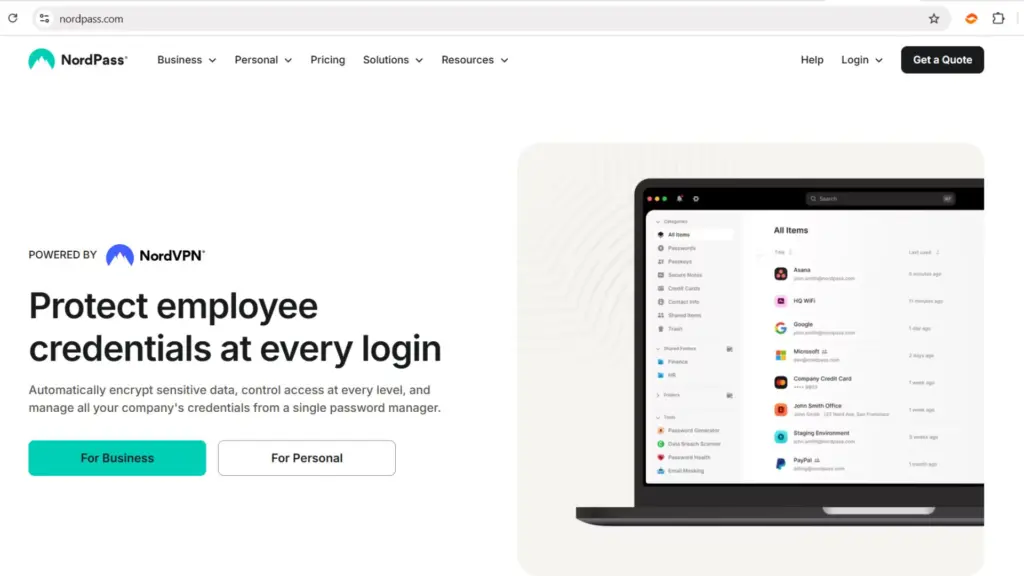 The 7 Best Password Managers 2 NordPass - Best Password Manager For Families